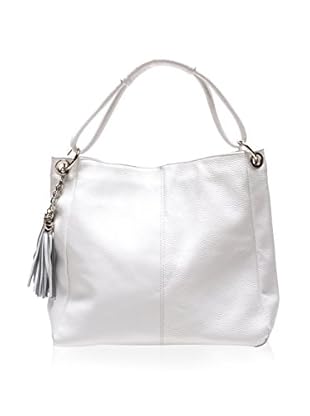 Anna Luchini Bolso asa al hombro Tote (Blanco)