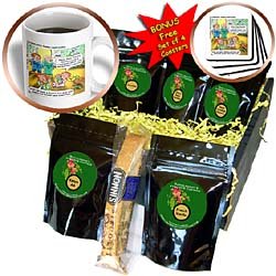 Londons Times Funny Russian and Armenian Cartoons - Matryoshka Vs. Ken And Barbie - Coffee Gift Baskets - Coffee Gift Basket