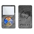 Zodiac Pisces Design Skin Decal Sticker for Apple iPod video 30GB/ 60GB/ 80GB Player
