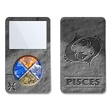 Zodiac Pisces Design Skin Decal Sticker for Apple iPod video 30GB/ 60GB/ 80GB Player