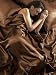 Chocolate Satin Double Duvet Cover, Fitted Sheet and 4 pillowcases Bedding Image