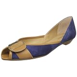 Nine West Womens Janetta Open-Toe Flat