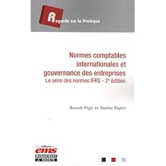 Normes comptables internationales et gouvernance des entreprises : le sens des normes IFRS