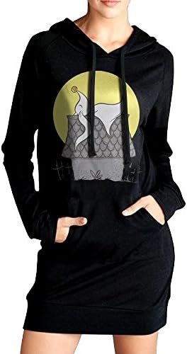 80's Zero Mash-Up White Fox Hoodies Dresses