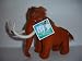 Ice Age 2 Manny Plush Doll Dawn of the Dinosaurs