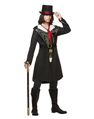 Spirit Halloween Adult Jacob Frye Costume - Assassins Creed,Black,M
