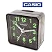 Casio TQ140-1 Travel Quartz Beep Alarm Clock (Black)