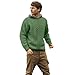 Aran Woollen Mills Inisheer Mens Irish Cable Knit Sweater, 100% Natural Irish Wool