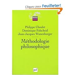 M�thodologie philosophique