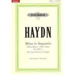 Missa in Angustiis d-Moll Hob. XXII:11 "Nelson-Messe" / URTEXT: f�r Soli, Chor, Orchester und Orgel / Klavierauszug von Wilhelm Weismann