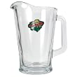 Minnesota Wild 60oz Glass Pitcher - Primary Logo NHL Hockey