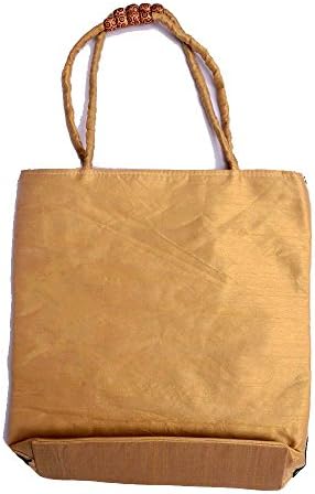 Hand Art India, Handcrafted Kutchi- Single Side Flower Patch Woman's Shoulder Bag