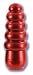 California Exotics 7 Function Tease and Please Massager, 4", Red