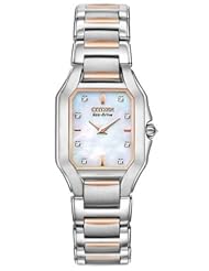 Citizen Womens EX1196-51D The Signature Collection Eco-Drive Fiore Watch