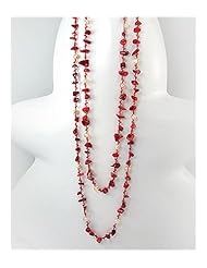 Cotton Coral Necklace