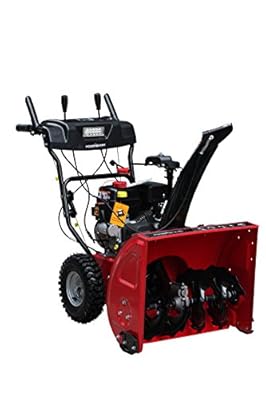 Power Smart DB7103-24 Two Stage Snow Thrower (208cc LCT Snow Engine), 24-Inch Wide
