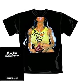 Bon Jovi - T-Shirt Slippery Tour (in M)