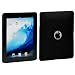 TeckNet Apple iPad Soft Silicone Skin Case + Screen Protector - Black