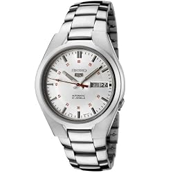 Seiko Men's SNK613 Seiko 5 Automatic Silver Dial Stainless Steel Watch
