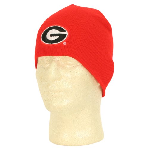 Georgia Bulldogs Winter Knit Hat - Red
