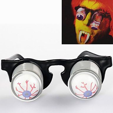 LLsai Scary Eyeball Dropping Eyeballs Glasses Cosplay&Practical Joke Prop