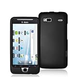 Black Rubberized Snap-On Hard Skin Case Cover for HTC G2 Vanguard Phone New ....