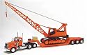Diecast 1979 Kenworth W900 Low-Boy with Crane - 1:32 Scale