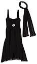 Ruby Rox Girls 7-16 Emma Dress Wiith Jewel And Scraf