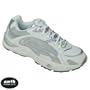 Ambition Women's Shoes by Earth Footwear:Color&ndsh;White/Blue Leather,Size&ndsh;9.5