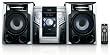 Philips FWM 387 Kompaktanlage (3-Fach CD/MP3/WMA-Player, UKW-/MW-Tuner, 240 Watt RMS, USB 2.0) schwarz/silber