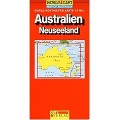 RV World-Kontinentalkarte 1:1,4 Mio. Australien - Neuseeland