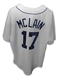 Denny McLain Detroit Tigers Autographed White Jersey with ''31-6 1968 And 1968 MVP-CY'' Inscription