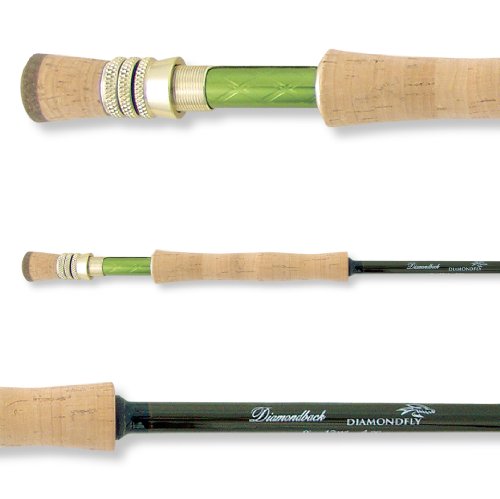 Diamondback DiamondFly Fly Rod - 6 WT Saltwater - 9 FT - 2 PC