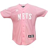 New York Mets Youth Pink Jersey by adidas