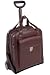 Siamod 45316 Pastenello Napa Cashmere Leather Vertical Wheeled Detachable Laptop Case (Cherry Red)
