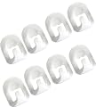 8 pcs Medium Size Self Adhesive Wall Hooks Hangers