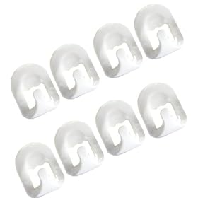 8 pcs Medium Size Self Adhesive Wall Hooks Hangers
