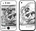 Served Design Protective Skin Decal Cover Sticker for Apple 3G iPhone