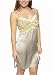 Elle Macpherson Intimates Royale silk and lace contrast print chemise
