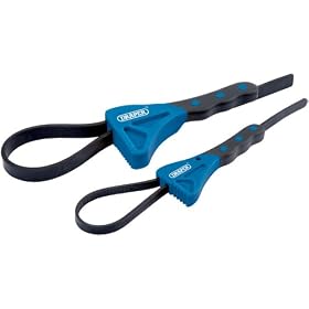 Draper 43863 2-Piece Soft-Grip Strap Wrench Set