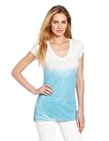 41XOhvi 2zL. SL160  Calvin Klein Jeans Womens Wave Lengths V Neck