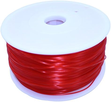 Dockwell 3D Printer PLA Filament 1.75mm 1kg Transparent Red