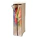 Deluxe Canvas Garment Closet with Leather Trim