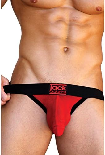 Miracle Jock Elastic Lifts Black/Red Medium