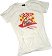 Go Speed Racer Go! -- Speed Racer Crop Sleeve Fitted Juniors T-Shirt