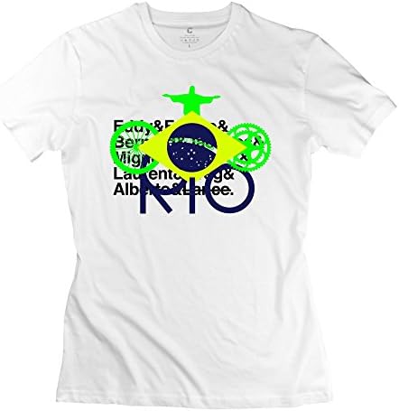 MJE Woman's T-shirt Vintage Cycling Legends Except Lance s White Size XXL