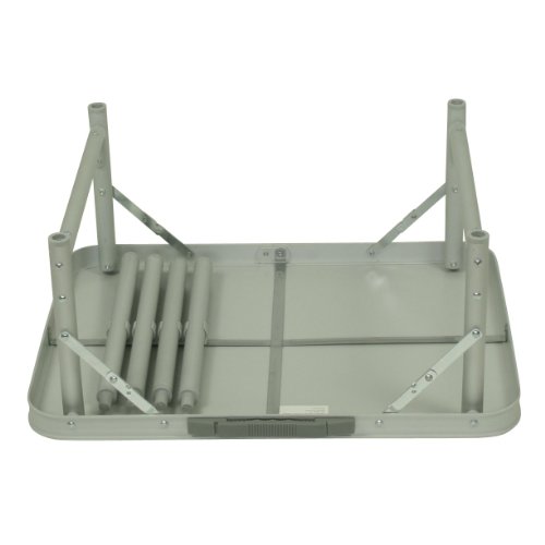 10T portable Single Table de camping 60 x 45 x 59 cm Argent