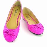 Ballet Flat with Bow Tie