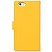 GOOSPERY Rich Wallet for Apple iPhone 6S Plus Case (2015) iPhone 6 Plus Case (2014) Extra Card Slots Leather Flip Cover - Yellow