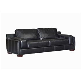 Broyhill L499-3 / 22X Albert Leather Sofa